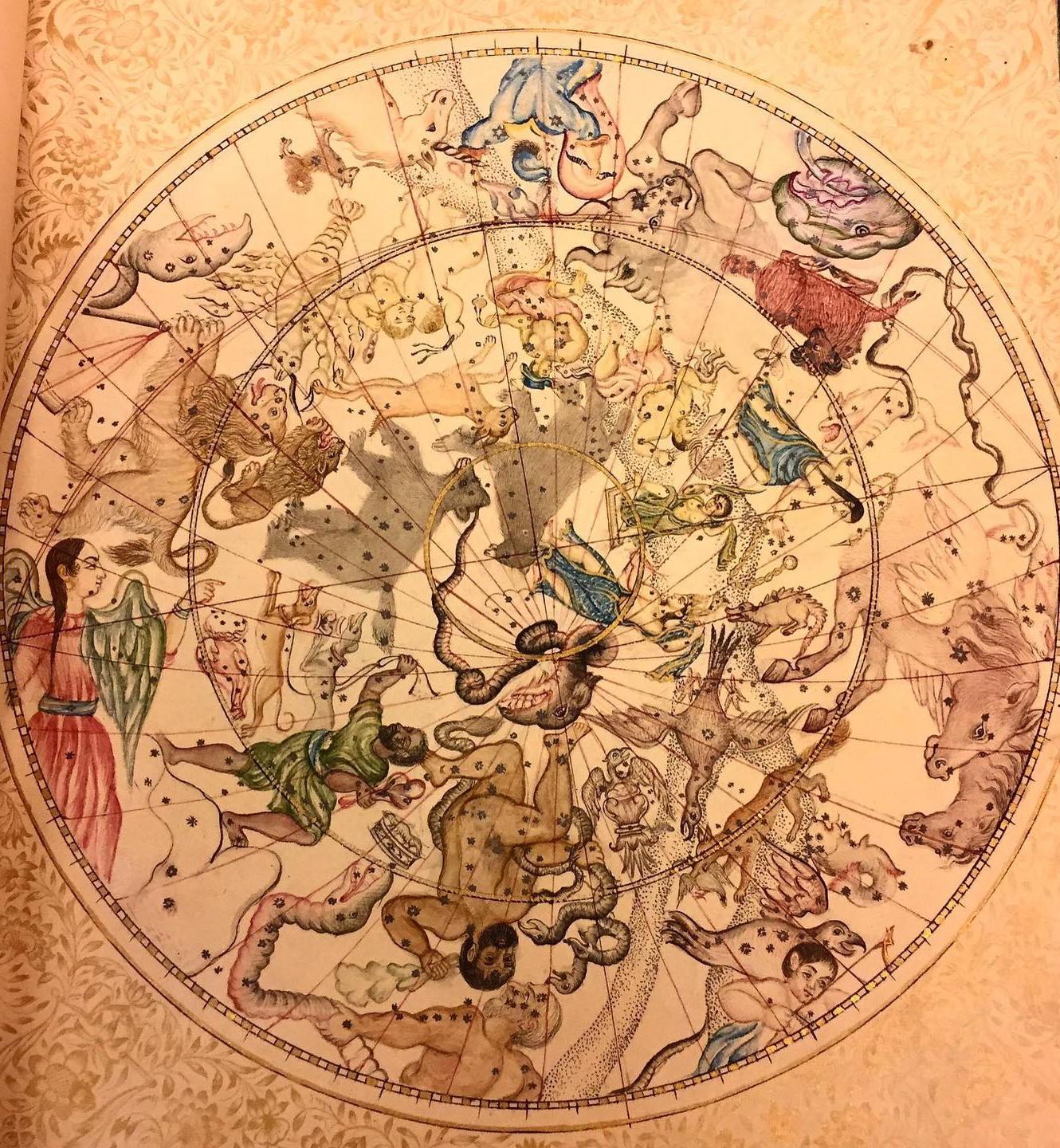 Vedic astrology chart